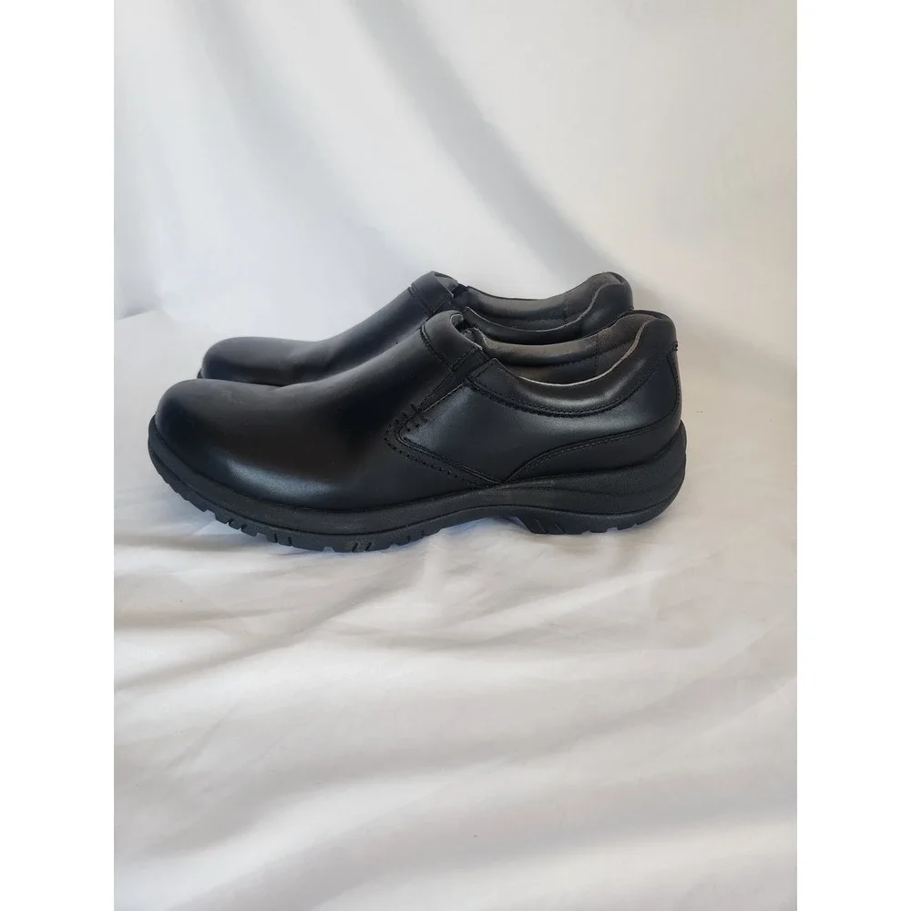 Dansko XP 2.0 Black Leather Professional Clogs Mens Size 47 Slip Resistant Work